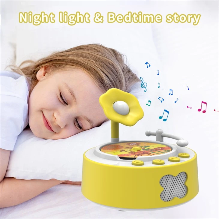 Kids Record Player With 90+ Song Cards – Bluetooth Toy Turntable For Children Ages 3-5, Includes Stories & DIY Music