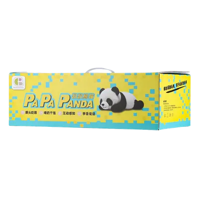 Wifi AI Panda Toy Blinking Eyes Repeat Voice For Kids Gift